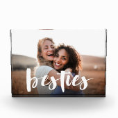 Besties | Best Friend Script Overlay Fotoblock (Vorderseite)