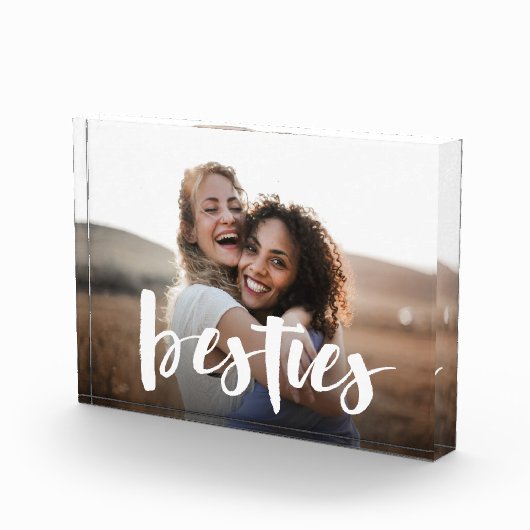 Besties | Best Friend Script Overlay Fotoblock (Rechts)