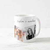 Besties Best Friends 3 Foto Moderne Custom Kaffeetasse (VorderseiteRechts)