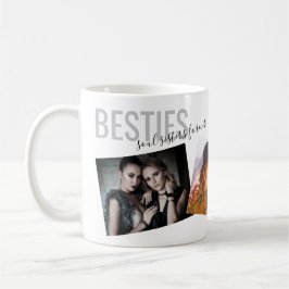 Besties Best Friends 3 Foto Moderne Custom Kaffeetasse