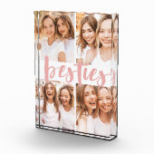 Besties | Best Friends Custom Collage Foto Block (Rechts)