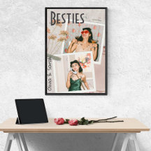 Besties best friends individuellen Namens Foto