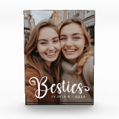 Besties best friends individuellen Namens Foto Blo (Vorderseite)