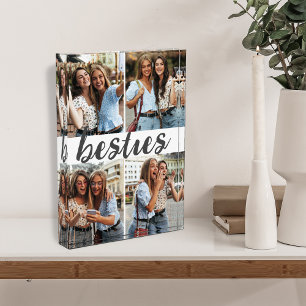 Besties   Best Friends Niedlich Collage Fotoblock