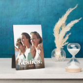 Besties | Best Friends Overlay & Names Foto Fotoplatte (Seite)