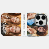 Besties | Best Friends Personalisiert Names Foto Case-Mate iPhone Hülle (Rückseite (Horizontal))