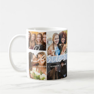 Besties Best Friends Personalisiert Names Foto Kaffeetasse