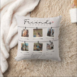 Besties Best Friends Personalized Gift Photo Kissen<br><div class="desc">Introducing our Besties Best Friends Personalized Gift Photo Throw Pillow – a personalized masterpiece capturing your unique bond. Frame your cherished photos alongside the definition of 'Bestie' as it applies to a friend's name. Celebrate the laughter, adventures, and inside jokes that define your friendship. It's not just a frame; it's...</div>