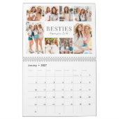 Besties Best Friends Photo Kalender (Jan 2027)