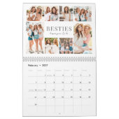 Besties Best Friends Photo Kalender (Feb 2027)