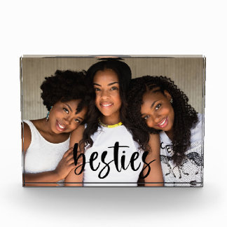 Besties Best Friends Script Schriftart modern Fotoblock