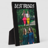 BESTIES BESTE FREUNDE FOTO COLLAGE SCHILD FOTOPLATTE (Seite)