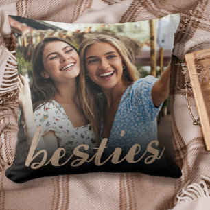 Besties Beste Freunde Foto Geschenke Kissen