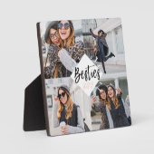 Besties-BESTE FREUNDIN | Best Friends Forever Foto Fotoplatte (Vorderseite)