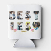 Besties BESTE FREUNDIN Friends Forever 8 Foto Imag Dosenkühler (Rückseite)