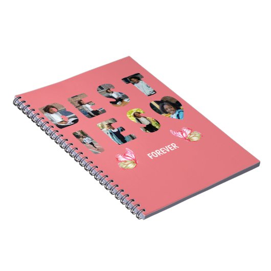 Besties BESTE FREUNDIN Friends Forever 8 Foto Imag Notizblock (Rechte Seite)