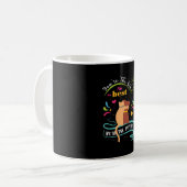 Besties Cat and Dog Funny Quote Kaffeetasse (Vorderseite Links)