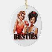 Besties Christmas Ornament Funny (Rechts)
