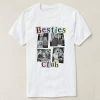 Besties Club Vier-Foto-Collage