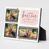 Besties Custom Collage Foto Fotoplatte (Seite)
