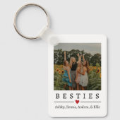 Besties Custom Foto Schlüsselanhänger, Geschenk fü Schlüsselanhänger (Vorderseite)