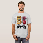 Besties - Erdnussbutter und Gelee T-Shirt (Vorne ganz)