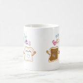 besties Erdnussbutterflaum Kaffeetasse (Mittel)