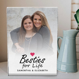 Besties for Life Modern Script Best Friends Foto