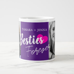 Besties Forellenherz zwei Fotos Brauch Jumbo-Tasse