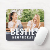Besties Forever Best Friends BESTE FREUNDIN Modern Mousepad (Mit Mouse)