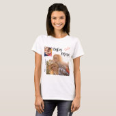 Besties Forever | Best Friends Foto Collage T-Shirt (Vorne ganz)