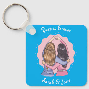 Besties Forever Best Friends Schlüsselanhänger
