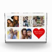 Besties Forever, BESTE FREUNDIN 5 Benutzerdefinier Fotoblock (Vorderseite)