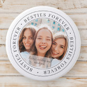 Besties Forever BESTE FREUNDIN Einfaches modernes  Button