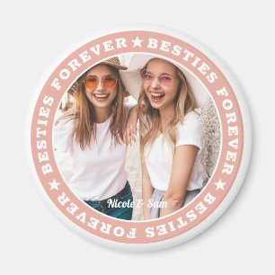 Besties Forever BESTE FREUNDIN Einfaches modernes  Magnet