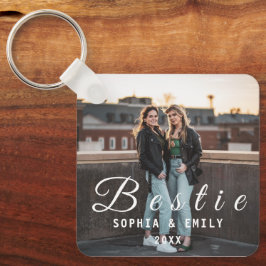 Besties Forever – Custom Photo Collage Keychain Schlüsselanhänger