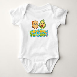 Besties Forever Feinschmecker Baby Bodysuit Baby Strampler