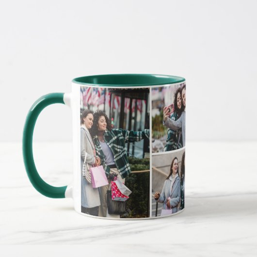 Besties Forever Foto Coffee Mug Tasse (Links)