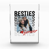 Besties Forever Foto Overlay Keepake (Vorderseite)