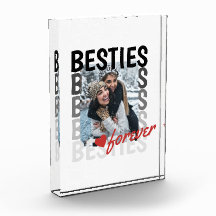Besties Forever Foto Overlay Keepake