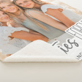 Besties Forever Modernes Custom Foto Beste Freunde Sherpadecke (3/4)