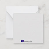 Besties Forever Notecard Mitteilungskarte (Rückseite)