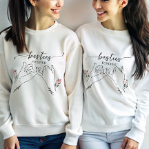 Besties Forever Pinky Versprechen Blume Custom Gif