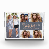Besties Foto Collage Best Friends Foto Block (Vorderseite)