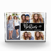 Besties Foto Collage Best Friends Foto Block (Vorderseite)