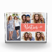 Besties Foto Collage Best Friends Foto Block (Vorderseite)