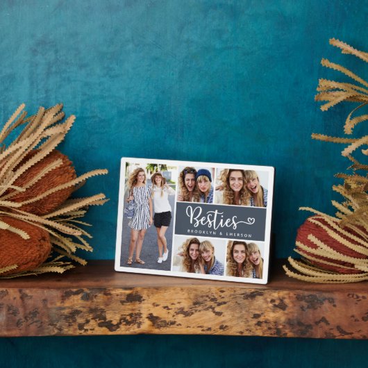 Besties Foto Collage Die besten Freunde Fotoplatte (Seite)