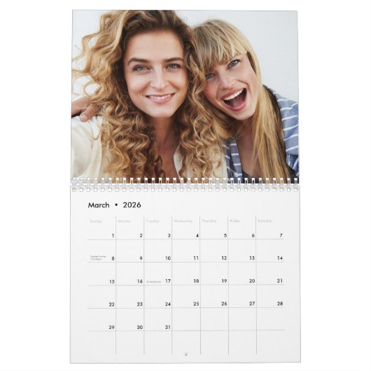 Besties Foto Collage Die besten Freunde Kalender (Mär 2026)