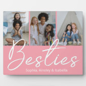 Besties Foto Fotoplatte (Vorderseite)