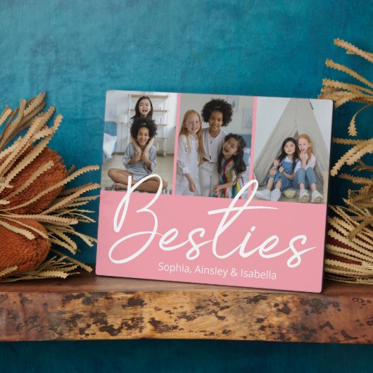 Besties Foto Fotoplatte (Seite)